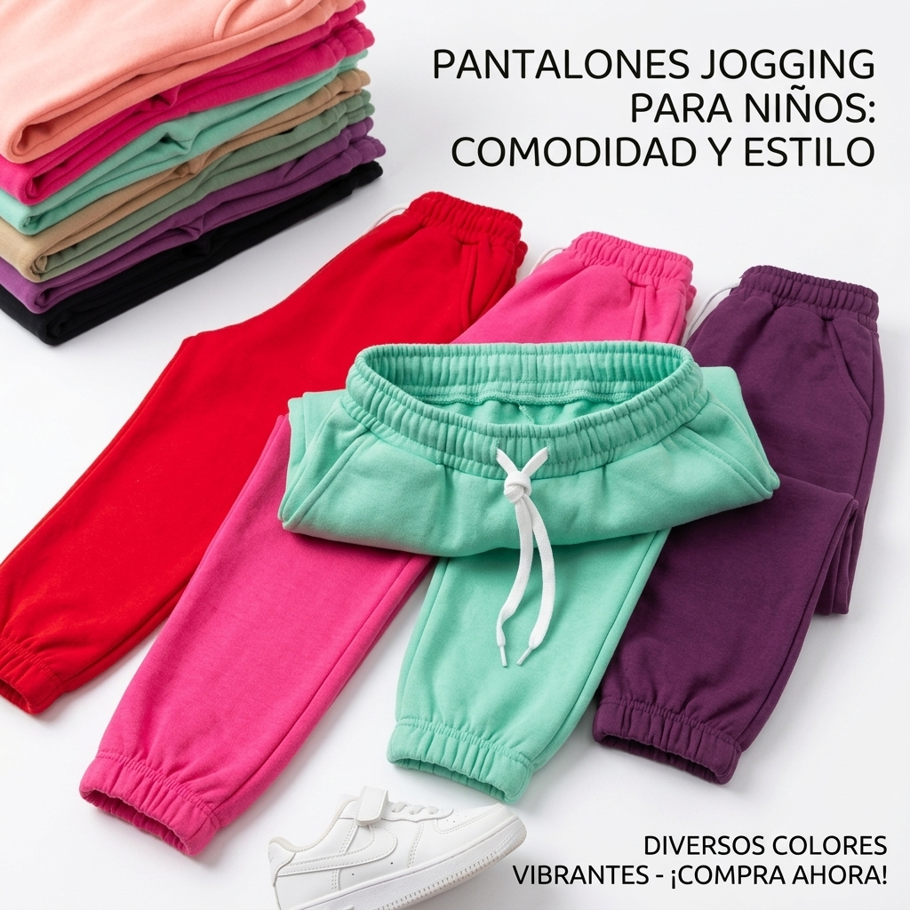 Joggers Niños - Tallas 2-16