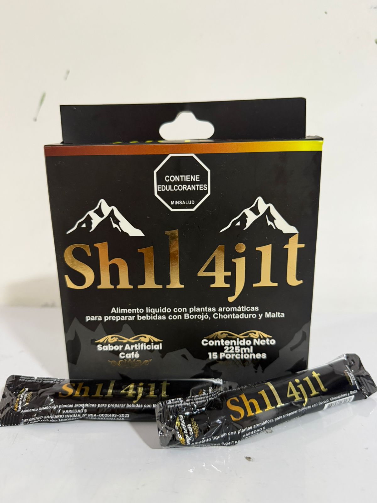 Caja x15 Sachets De Shilajit Premium
