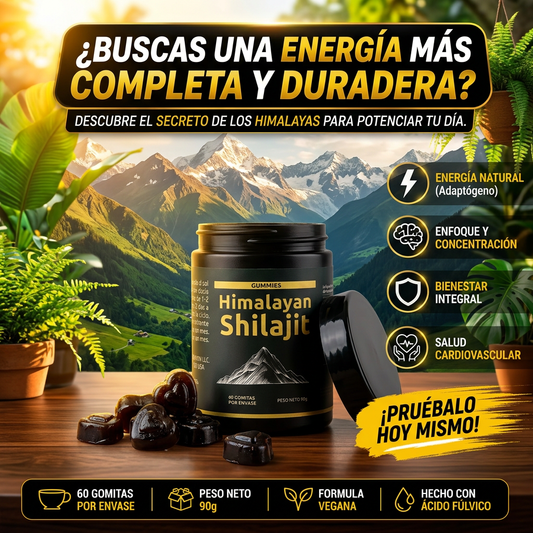 Shilajit Vital Gummies - Energía Ancestral en Cada Bocado