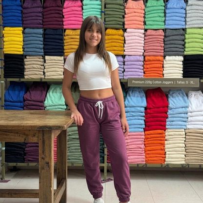 Jogger Damas - Algodon Premium