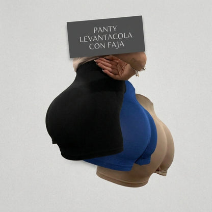 Panty Levantacola Con Faja